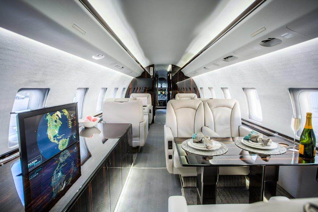 Heavy Jet - Global Express Interior | VelocityJets
